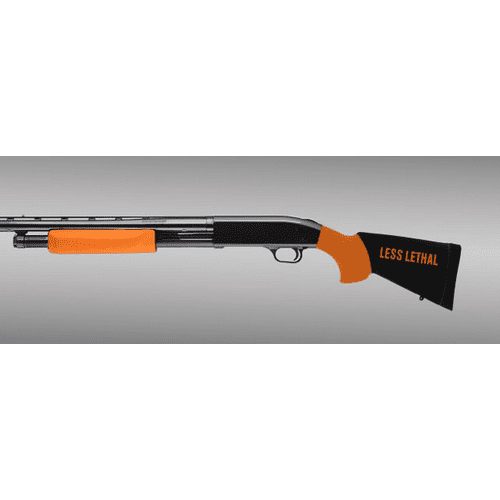 Hogue Mossberg 500 Grip - Orange, 12" L.O.P.